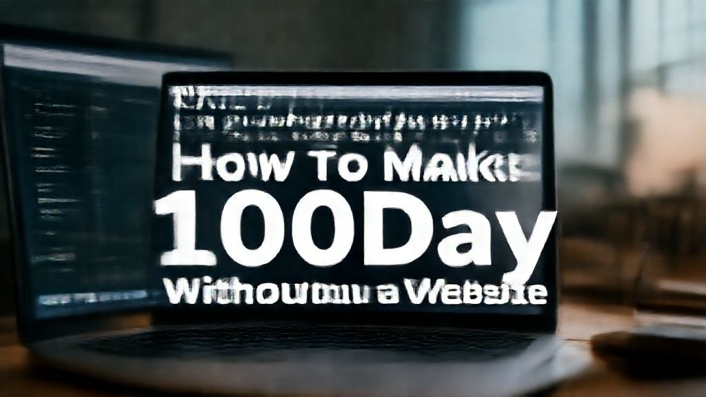 Guide: Affiliate Marketing Secrets: How to Make $100/Day Without a Website